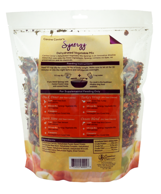 Canine Caviar Synergy Dehydrated Vegetable Mix