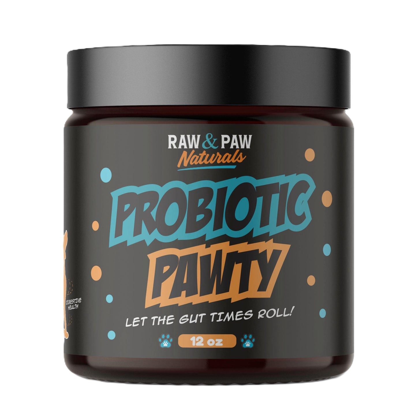 Supercharge Your Pets Gut Health with Raw & Paw's Exclusive Probiotic Pawty Blend