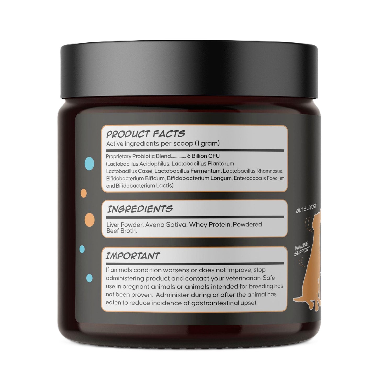 Supercharge Your Pets Gut Health with Raw & Paw's Exclusive Probiotic Pawty Blend