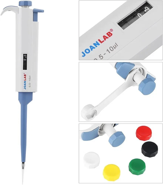 Joanlab 0.5-10 uL Single-Channel Pipette