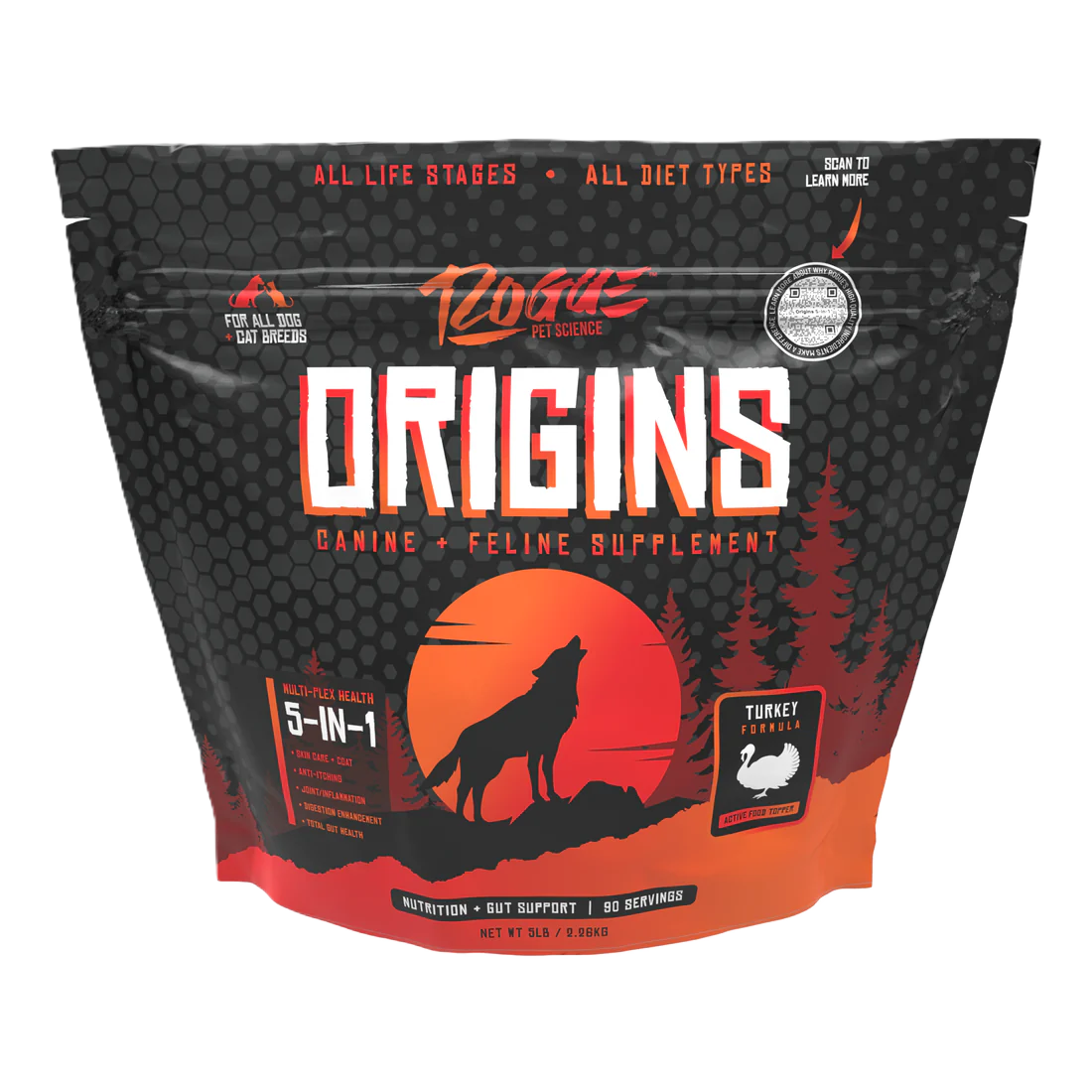 Rogue Origins 5-in-1 Dog Supplement