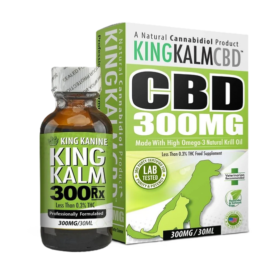 KING KALM 300mg - Large Pet Formula 45 to 65lbs