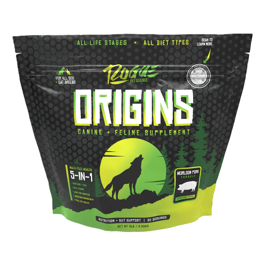 Rogue Origins 5-in-1 Dog Supplement