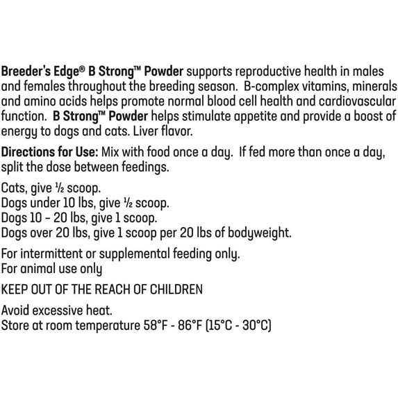 Breeder's Edge B Strong