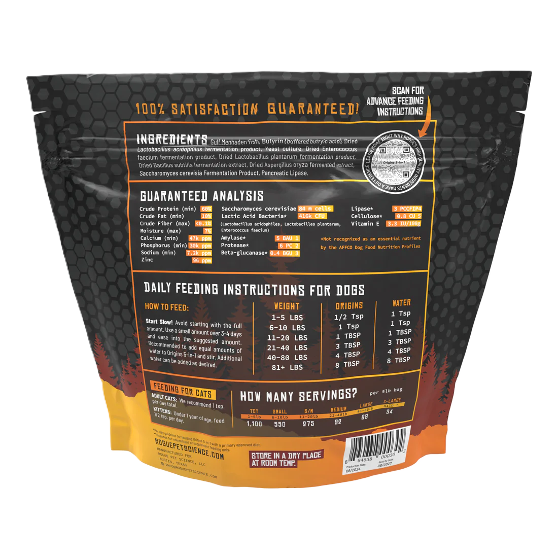 Rogue Origins 5-in-1 Dog Supplement