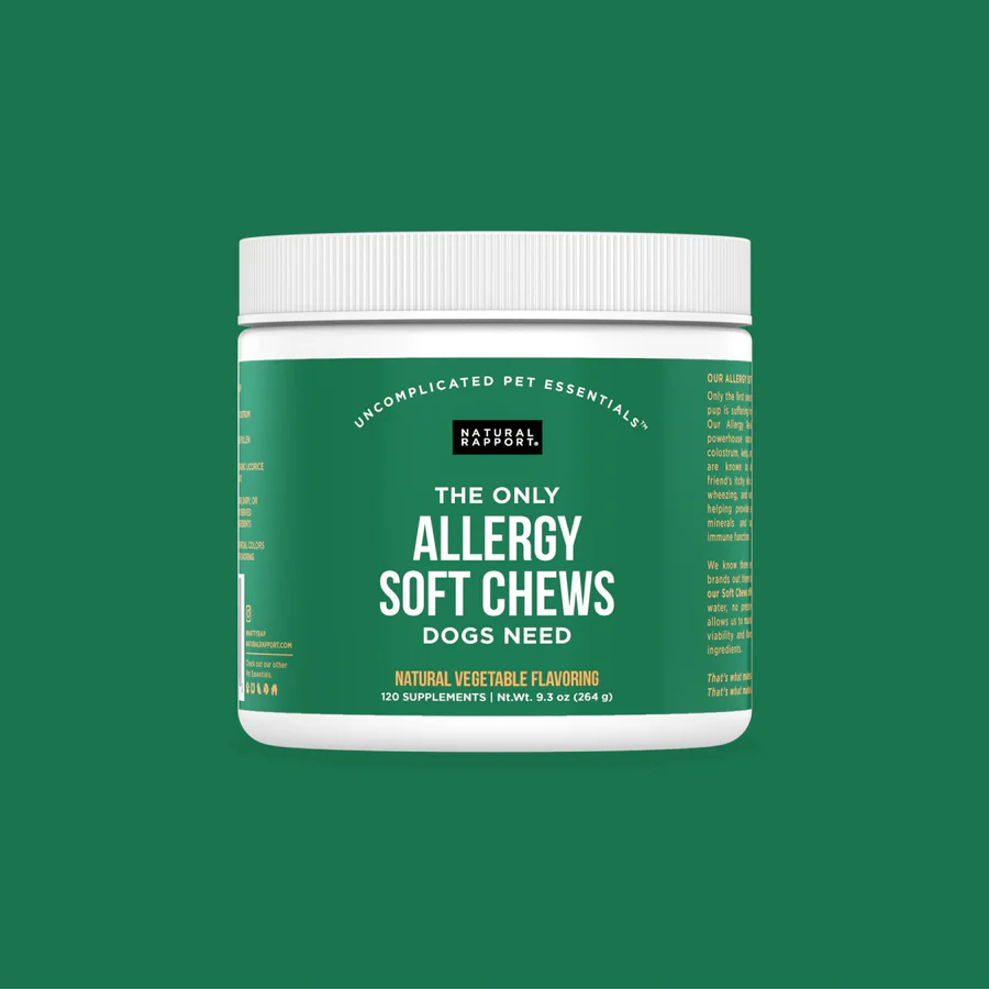 Natural Rapport Dog Allergy Supplement