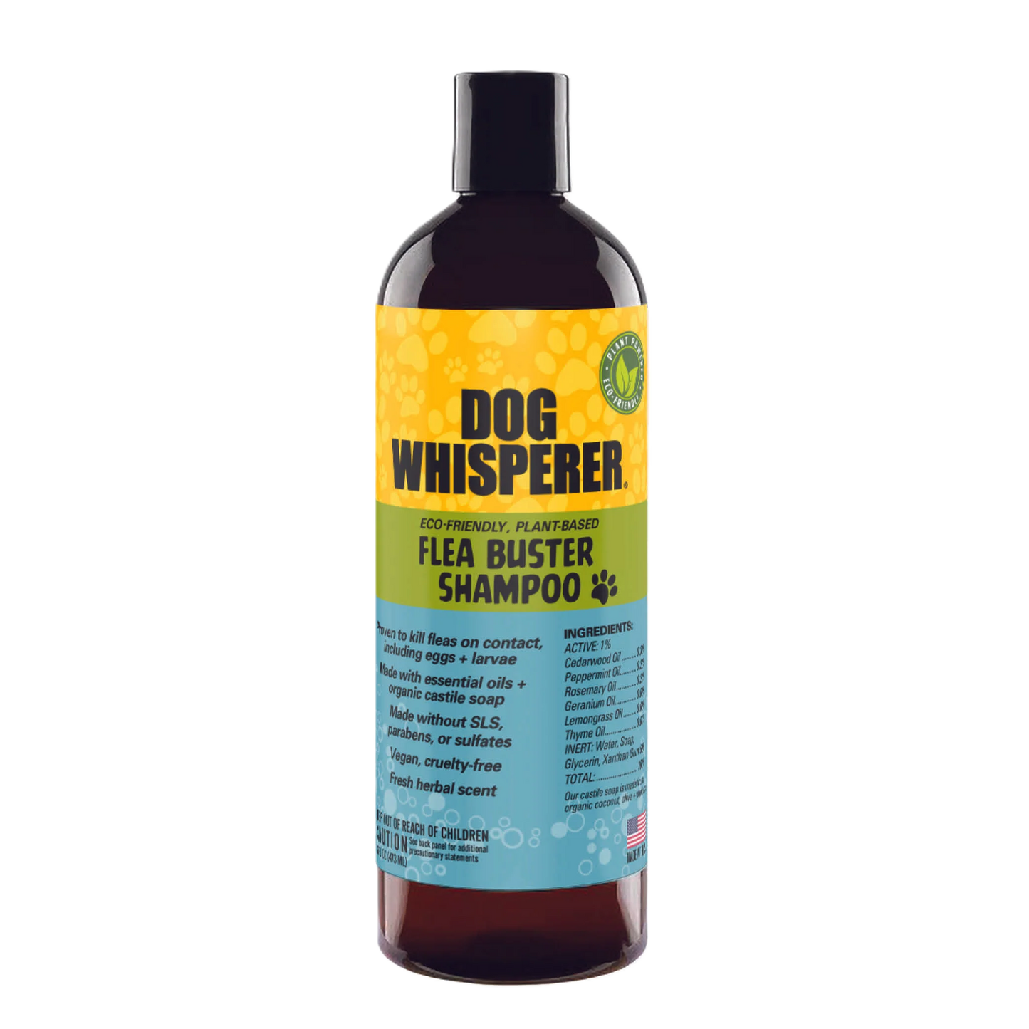 YAYA Organics Dog Whisperer Flea & Tick Treatments, Proven Effective, Plant-Based