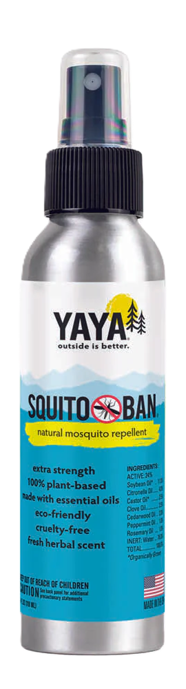 YAYA Organics Natural Bug Repellent Bundle (Tick Ban + Squito Ban)
