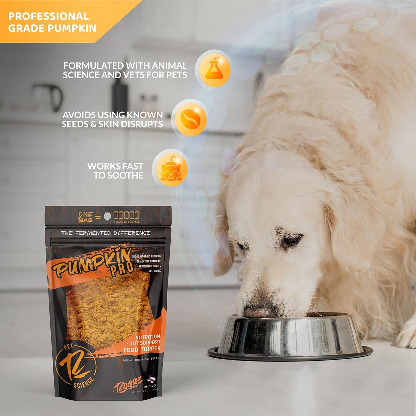 Rogue Pumpkin Pro for Dogs w/Organic Pumpkin