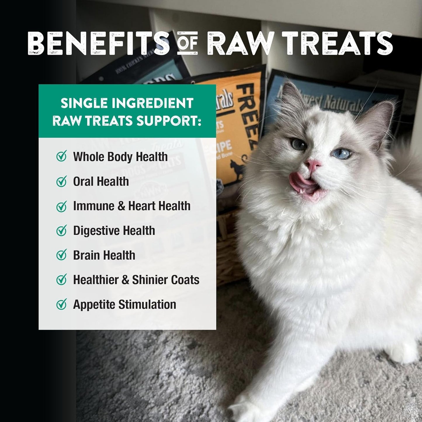 Northwest Naturals Raw Rewards Freeze-Dried Treats for Dogs and Cats