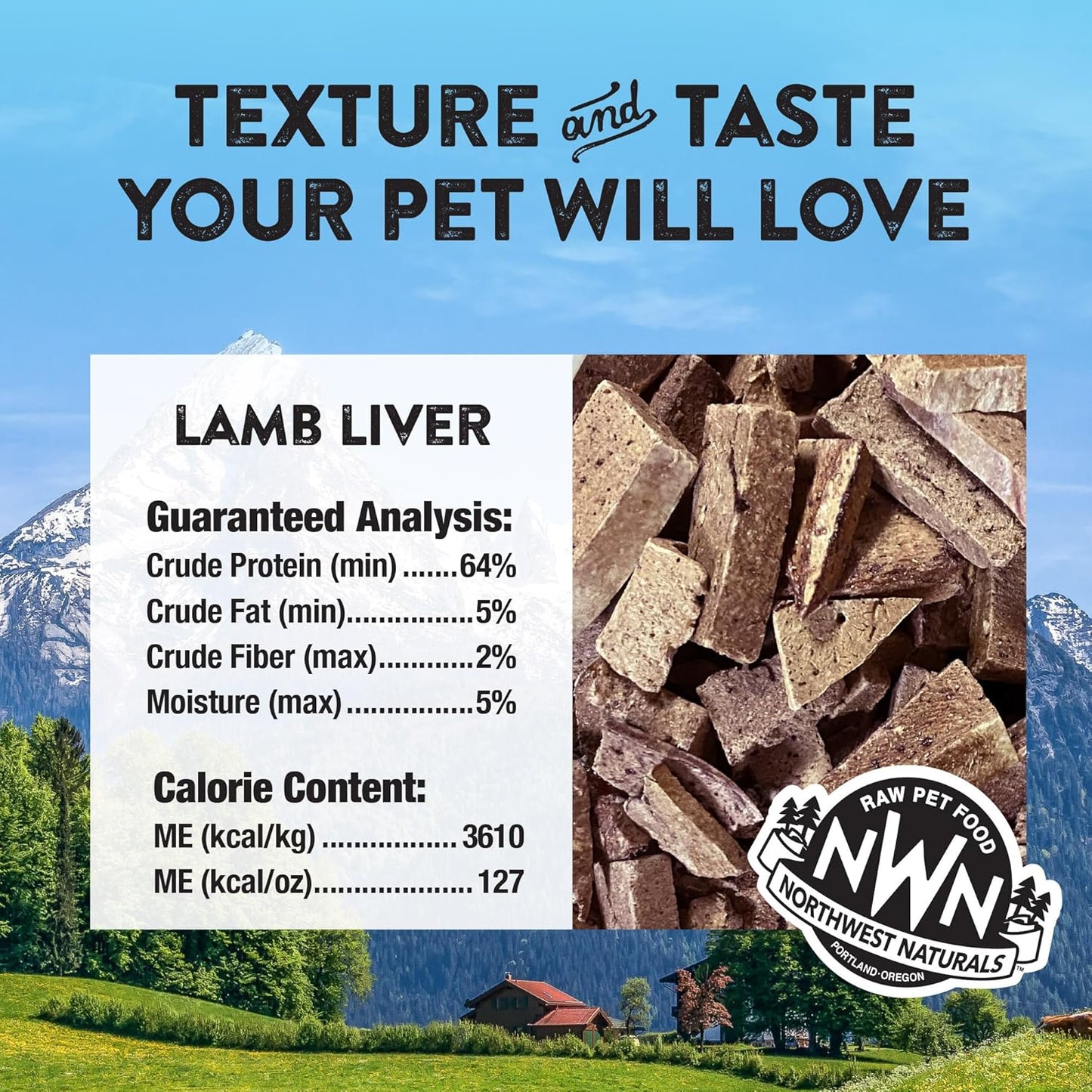 Northwest Naturals Raw Rewards Freeze-Dried Treats for Dogs and Cats