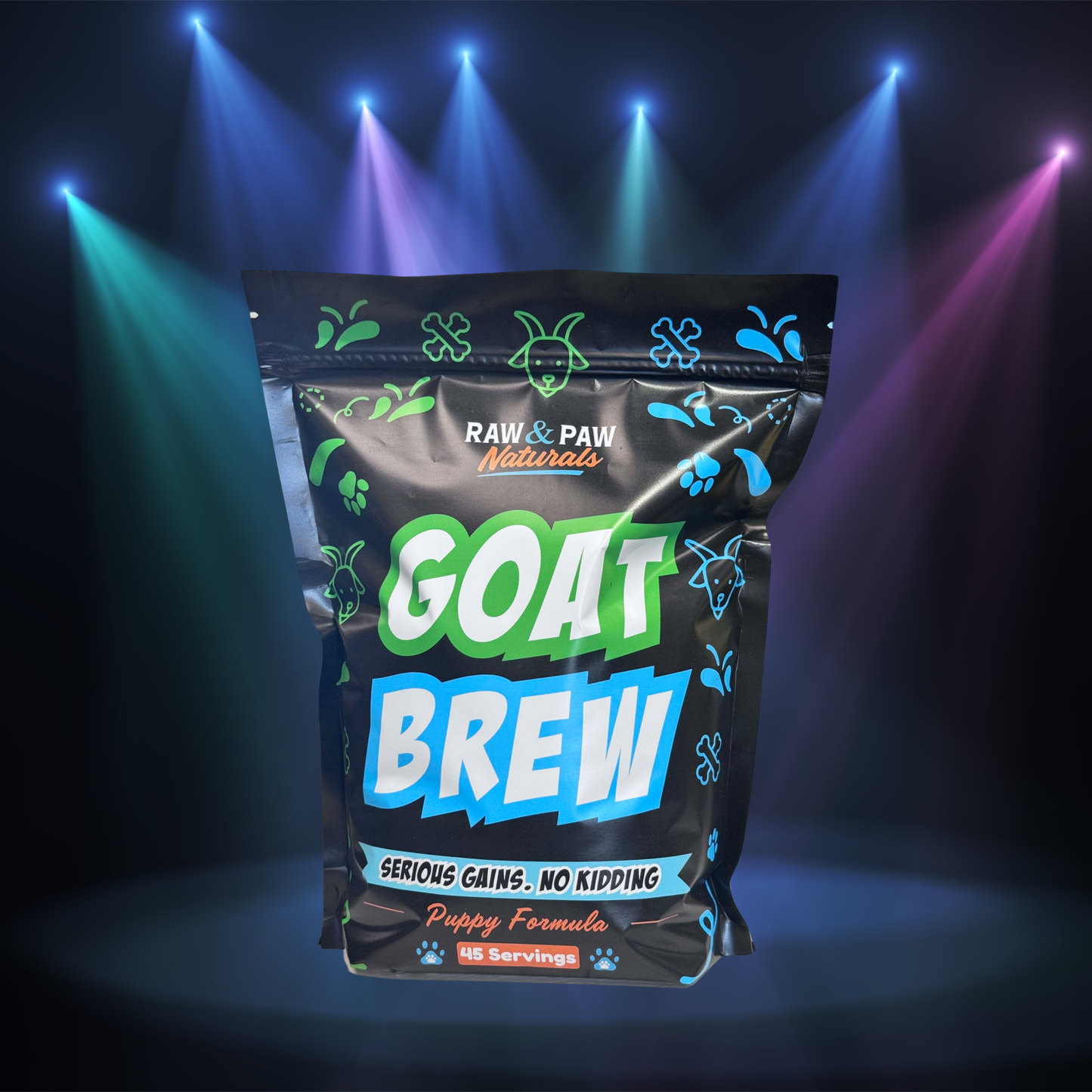 RP Naturals Exclusive Goat Brew Puppy Formula