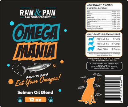 OMEGA MANIA - Salmon says “Eat Your Omegas!”