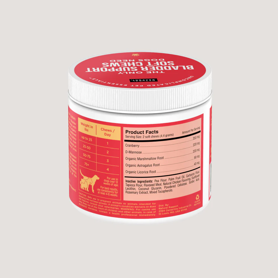 Natural Rapport Dog Bladder Support Supplement