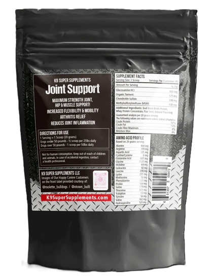K9 Super Supplements - Joint Support