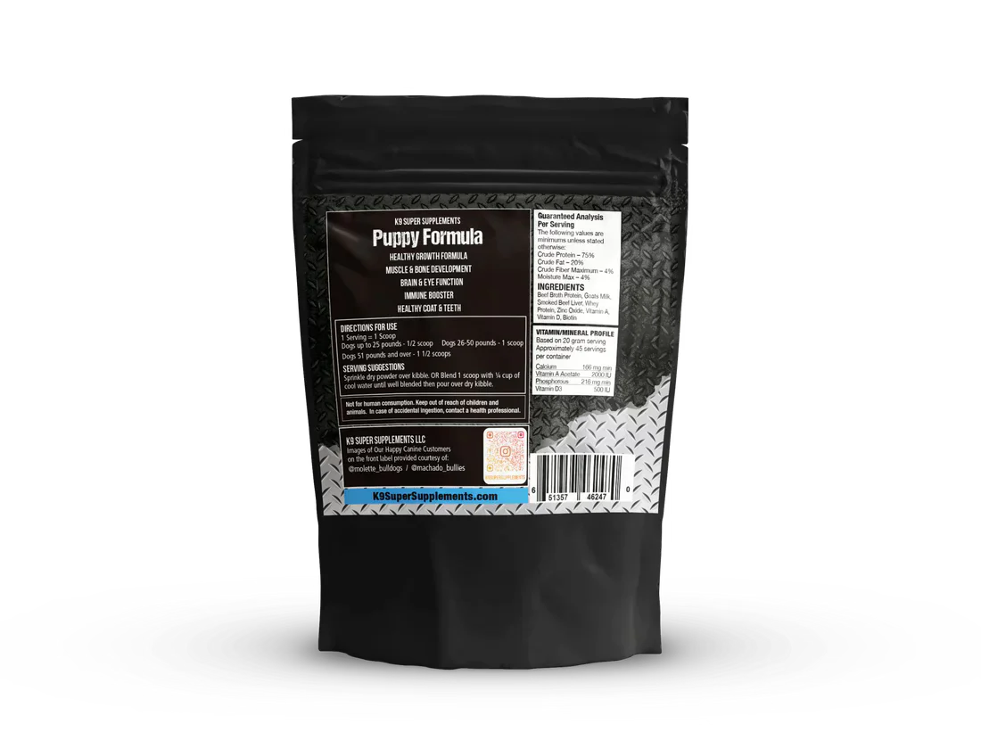 K9 Super Supplements - Puppy Formula