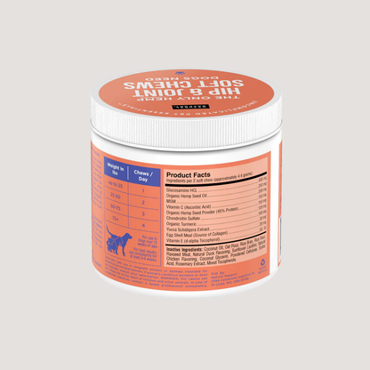 Natural Rapport Dog Hemp Hip & Joint Soft Chews