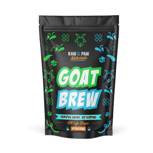 Goat Brew: The Ultimate Goat Milk Superfood for Dogs (NEW 60 SERVING)