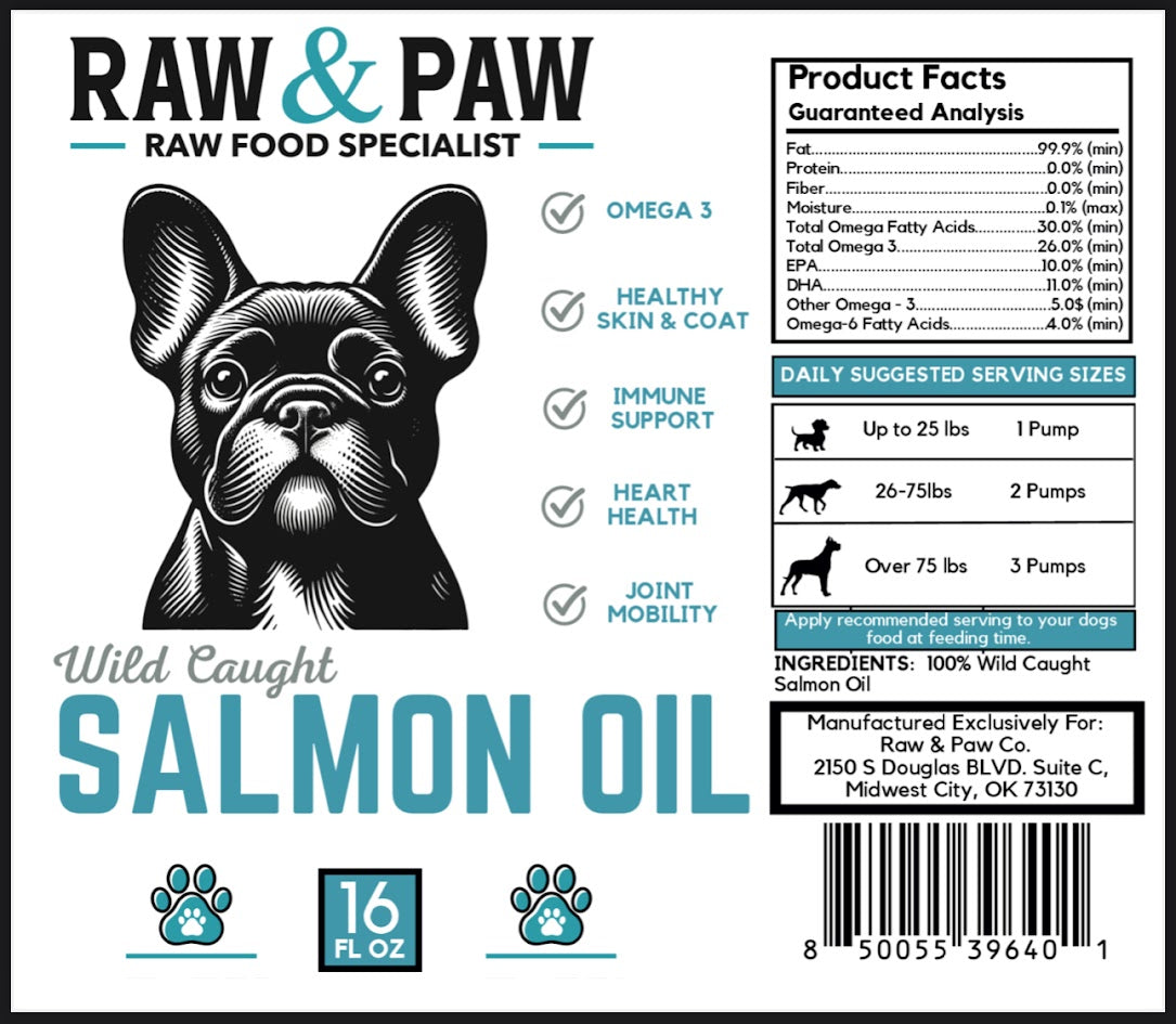 Wild-Caught Salmon Oil Topper