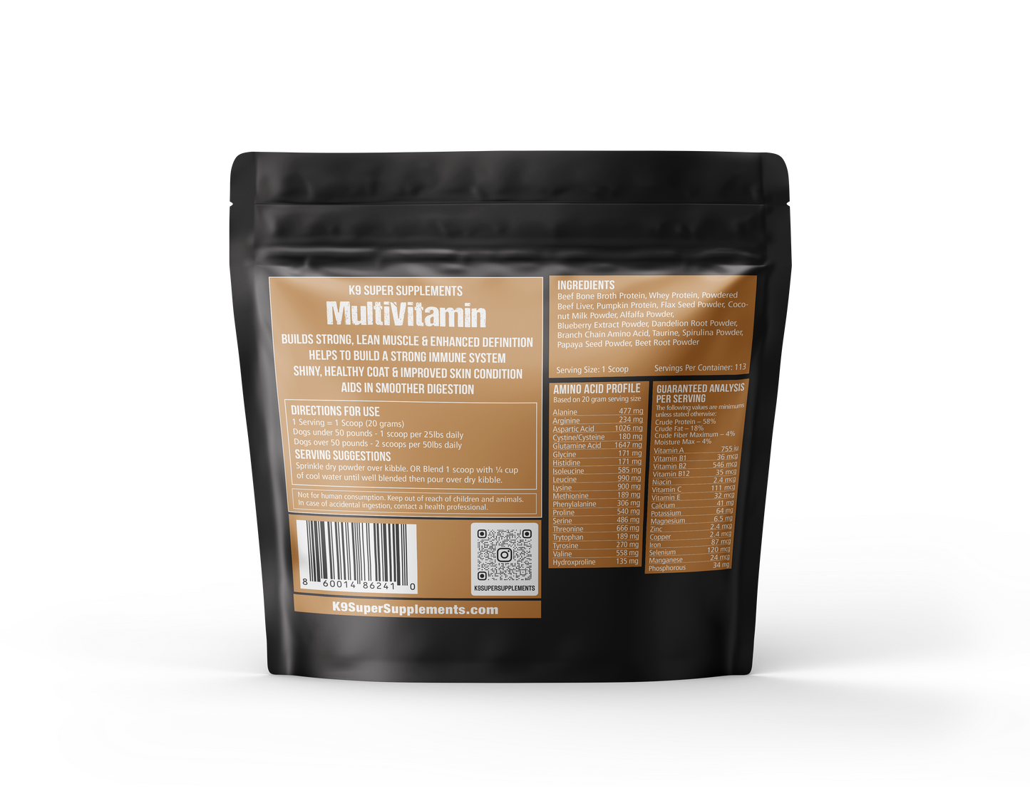 K9 Super Supplements - Multivitamin