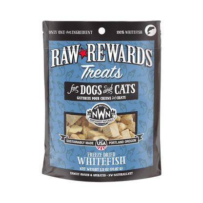 Northwest Naturals Raw Rewards Freeze-Dried Treats for Dogs and Cats