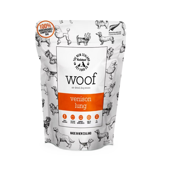 Woof Treats by New Zealand Natural Pet Food Co.