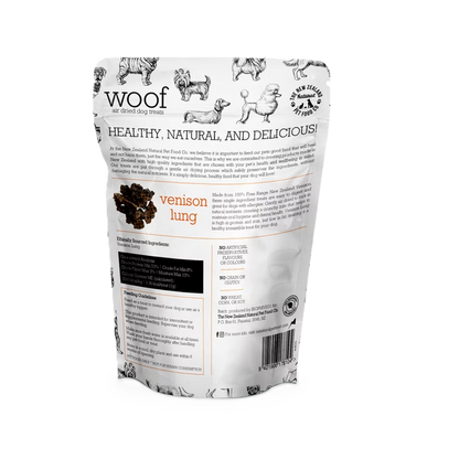 Woof Treats by New Zealand Natural Pet Food Co.