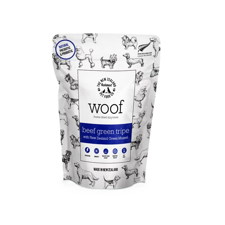 Woof Treats by New Zealand Natural Pet Food Co.