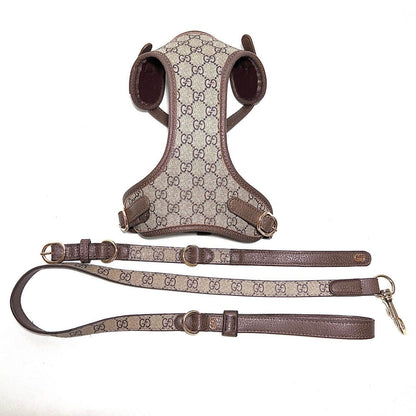 G* Leather Harness & Leash Set